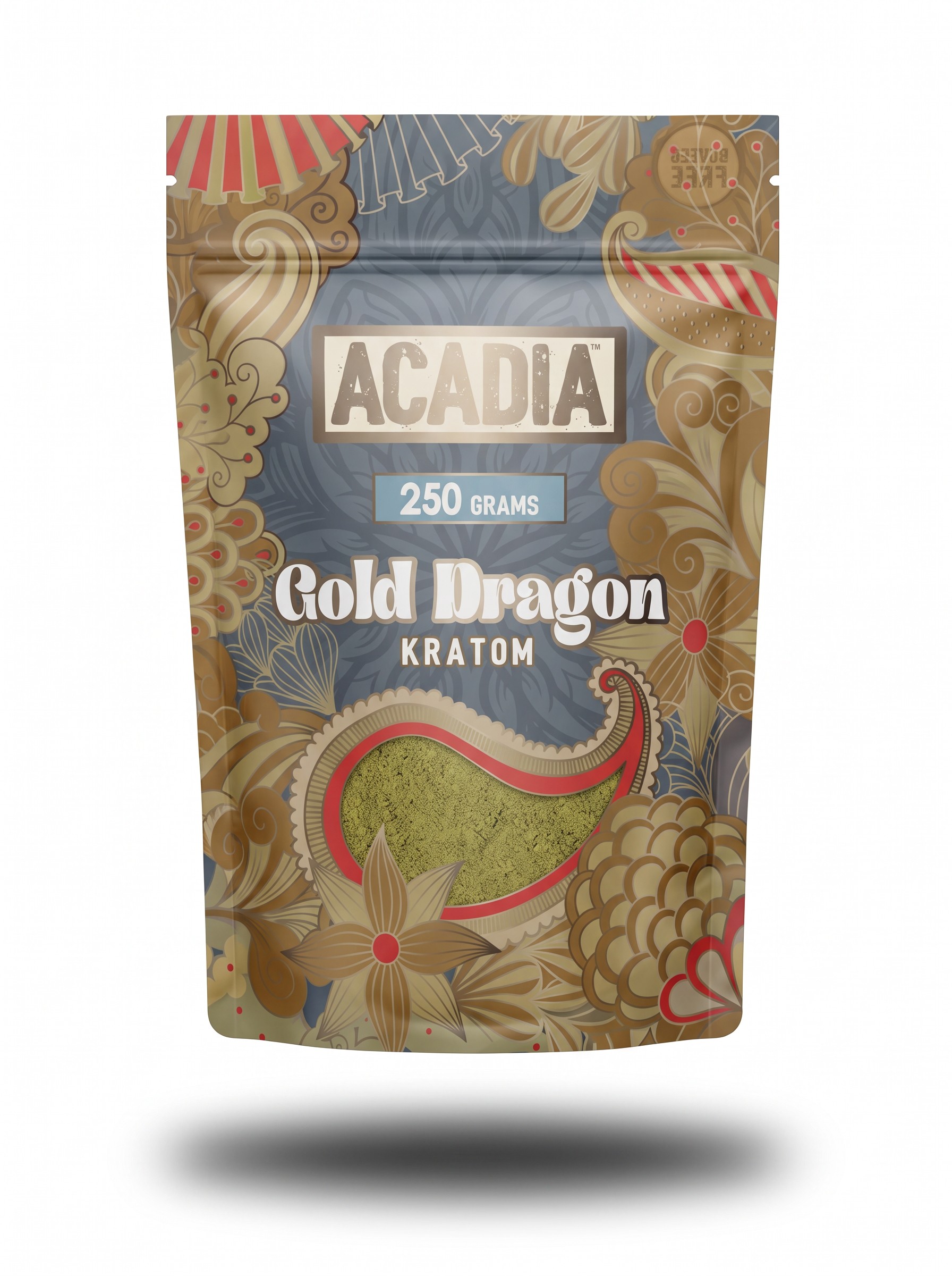 Gold Dragon kratom bag